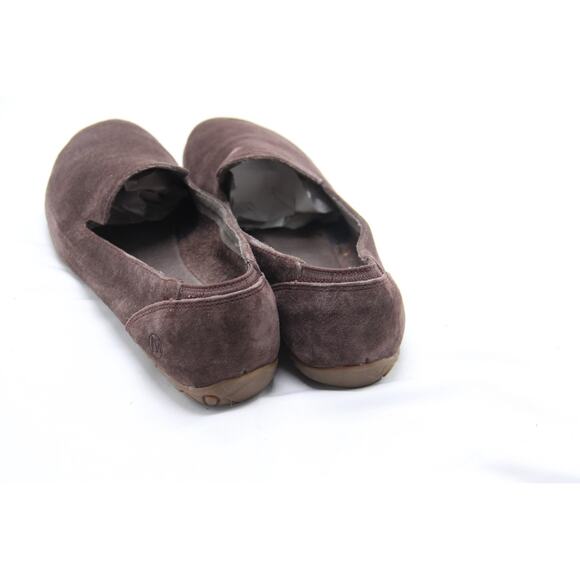 Merrell Mimix Bond Shoes Womens Sz 8 Brown Suede Ballerina Ballet Flats Slip On - Picture 4 of 7